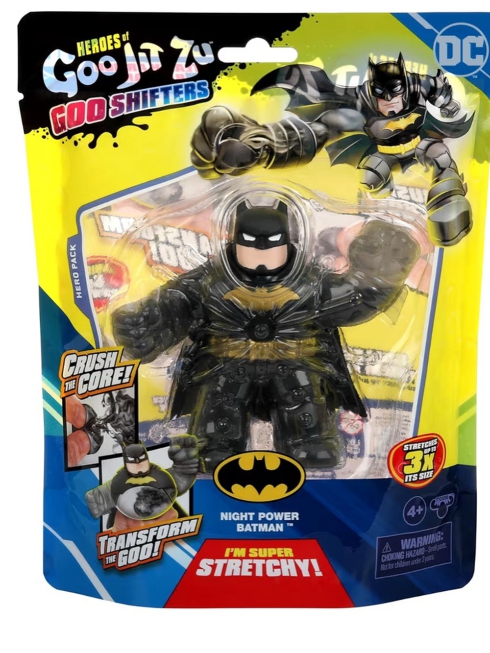 Heroes of Goo Jit Zu Goo Shifters DC Super Hero Stretchy action figure Batman
